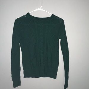green Pendleton sweater